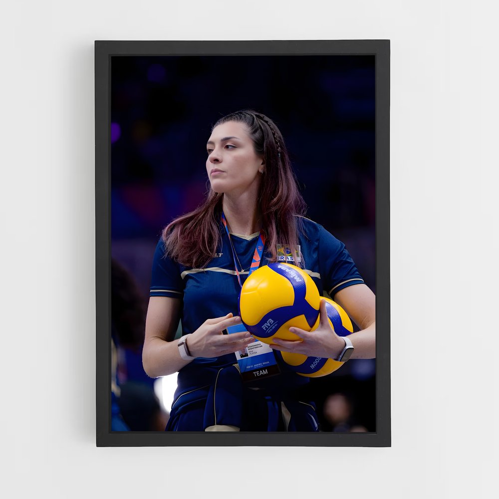 Poster Force de la Plage – affiche Volleyball (vue 2)